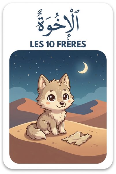 Carte 16 — Jeu des 7 familles Petites Étoiles