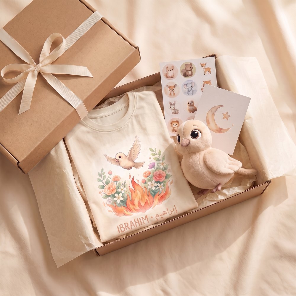 Coffret cadeau Ibrahim avec Salma la colombe