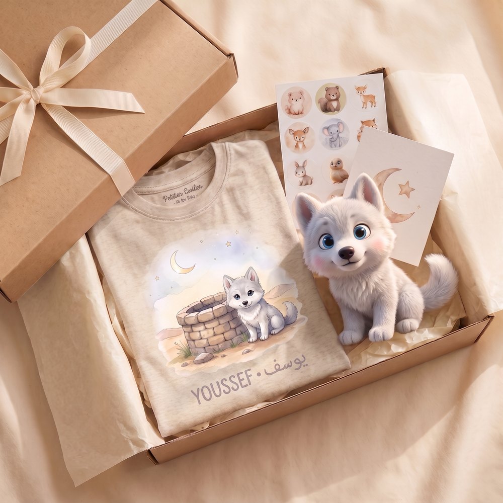 Coffret cadeau Youssef avec Wael le petit loup