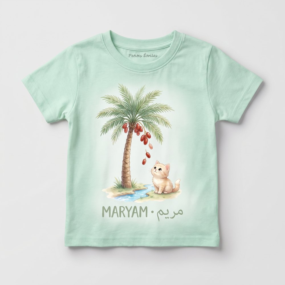 T-shirt Maryam — Qitta la petite chatte